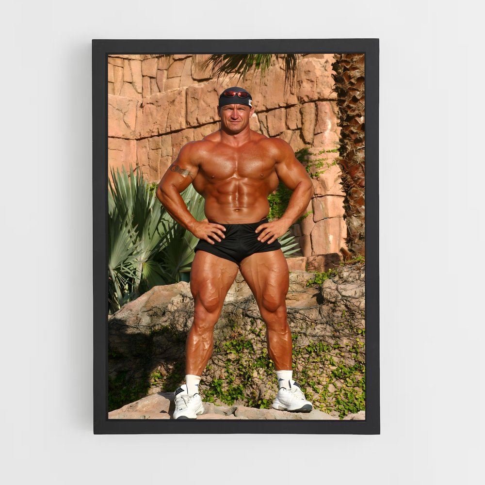 Poster Mariusz pudzianowski – affiche Powerlifting (vue 2)